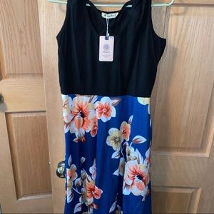 Womens Floral Dress - XL
